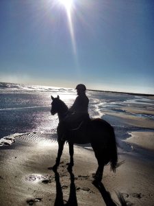 Visiting the ocean and taking time to breathe.