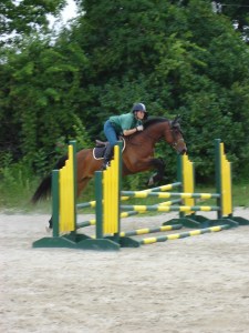 Anna schooling at UNH Event Camp, 2011