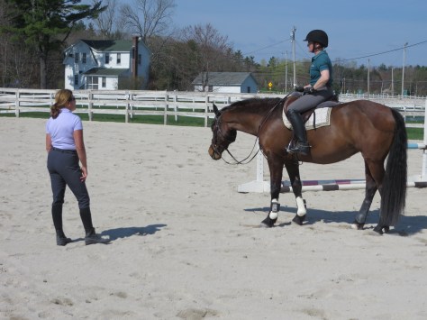 Nancy discussing her ideas.